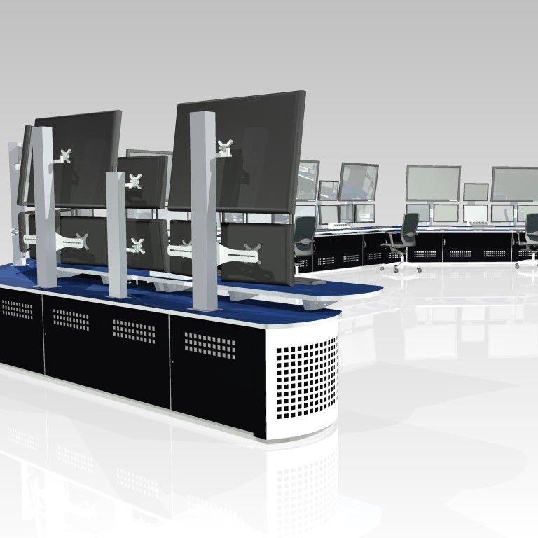 control room centrale per impianto del gas di Jazan (Arabia Saudita)